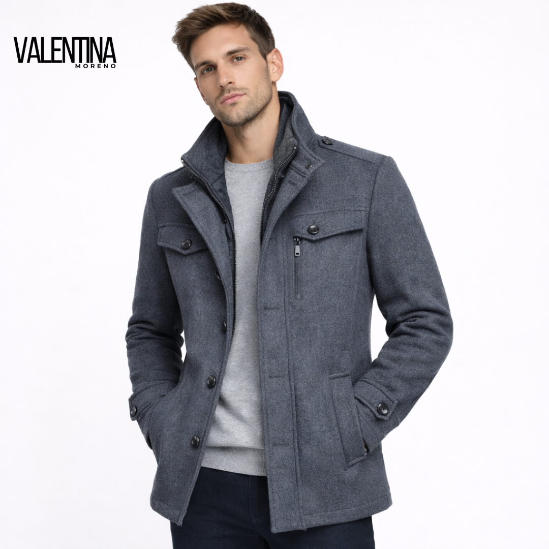 ANDRÉS™  | Abrigo clásico estilo chaquetón.