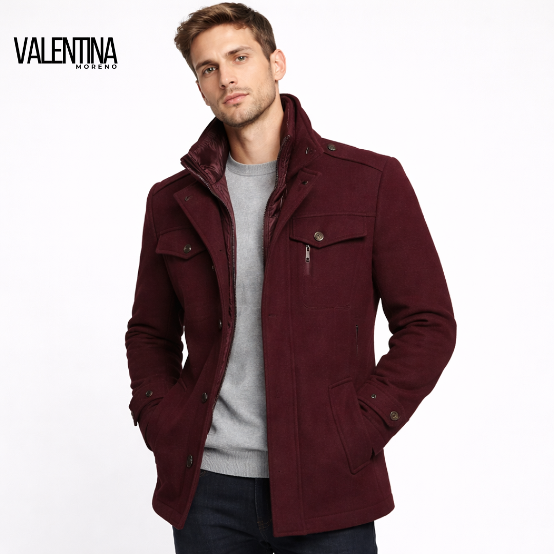 ANDRÉS™  | Abrigo clásico estilo chaquetón.