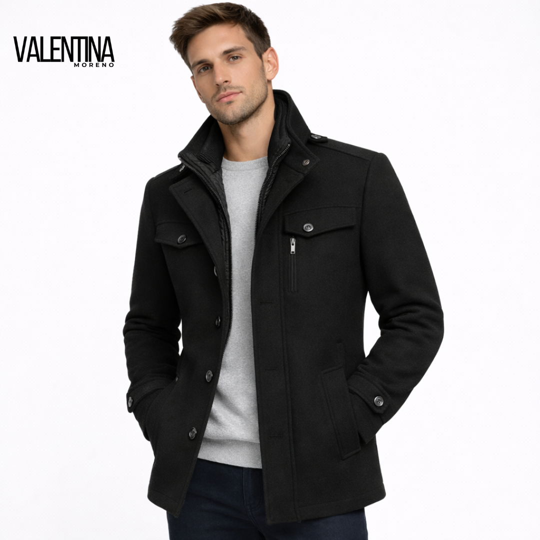 ANDRÉS™  | Abrigo clásico estilo chaquetón.