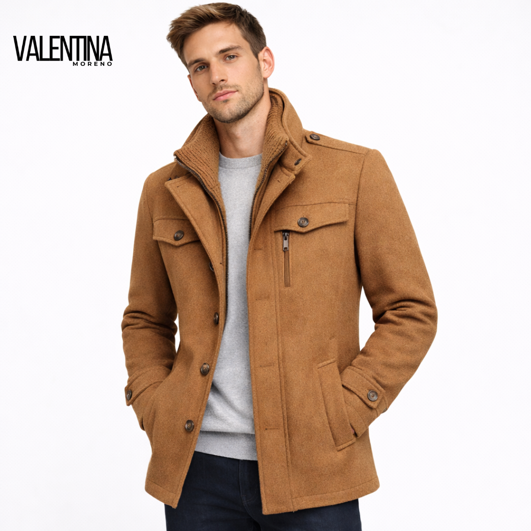 ANDRÉS™  | Abrigo clásico estilo chaquetón.