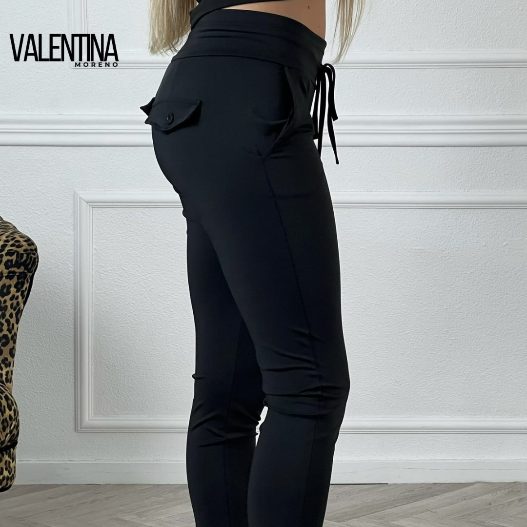 SUSANA™ | Pantalón Slim Fit Elástico de Cintura Alta