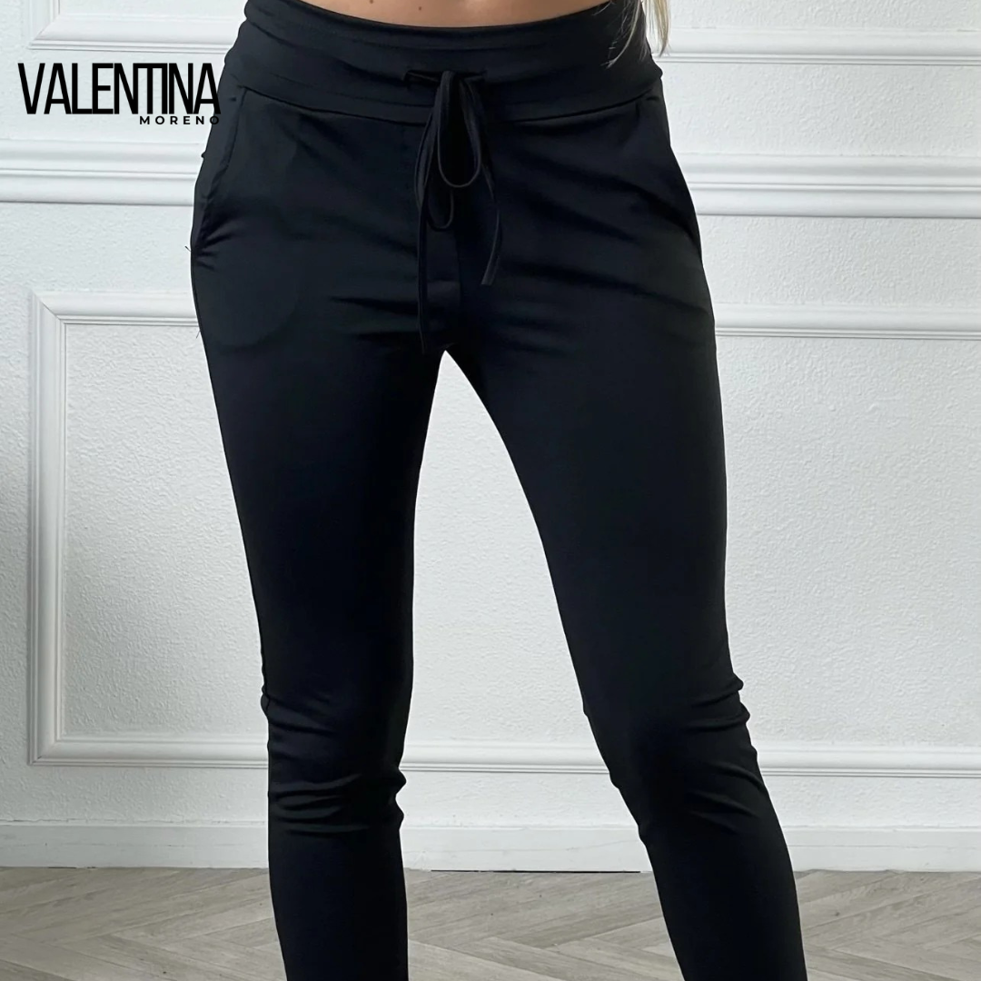 SUSANA™ | Pantalón Slim Fit Elástico de Cintura Alta