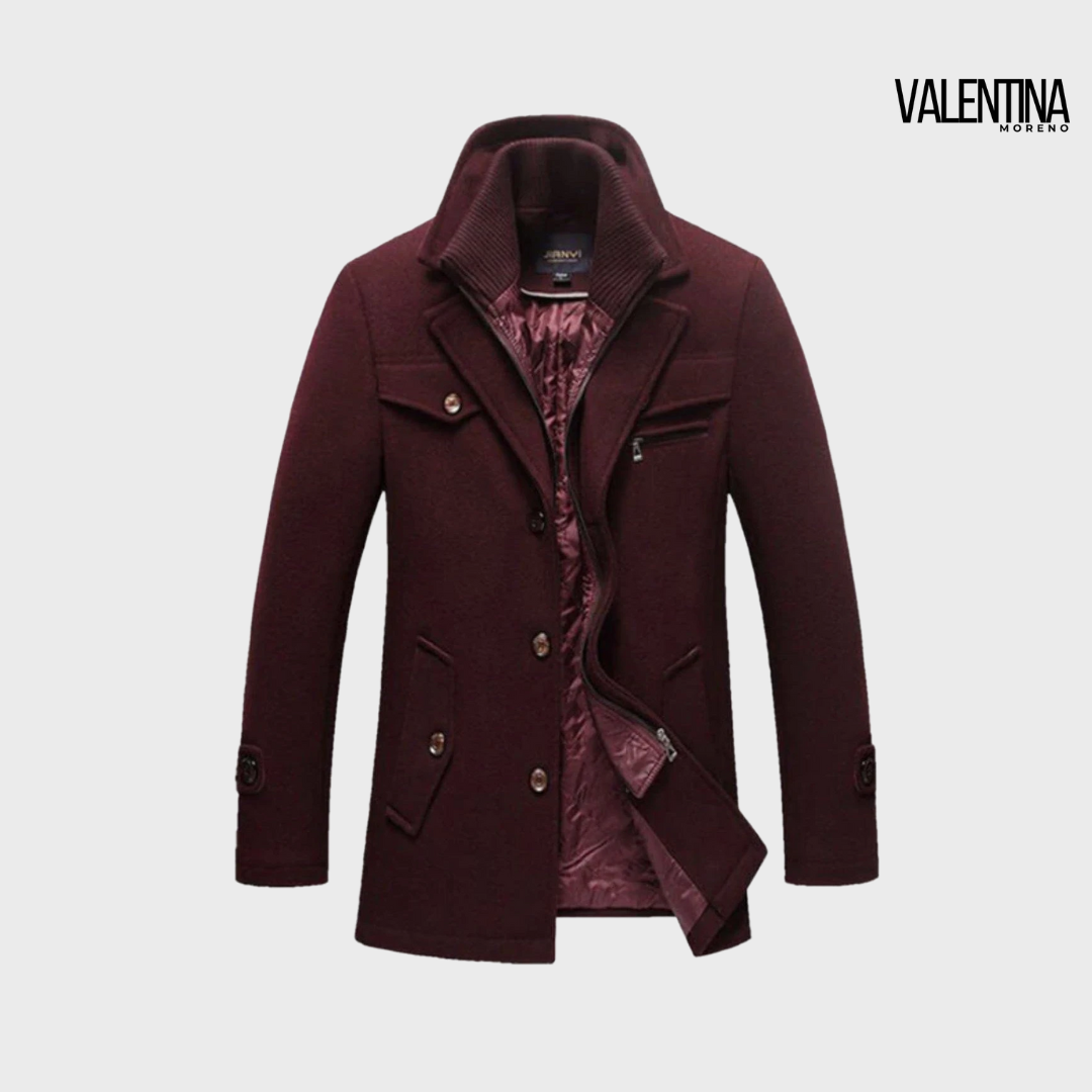 ANDRÉS™  | Abrigo clásico estilo chaquetón.