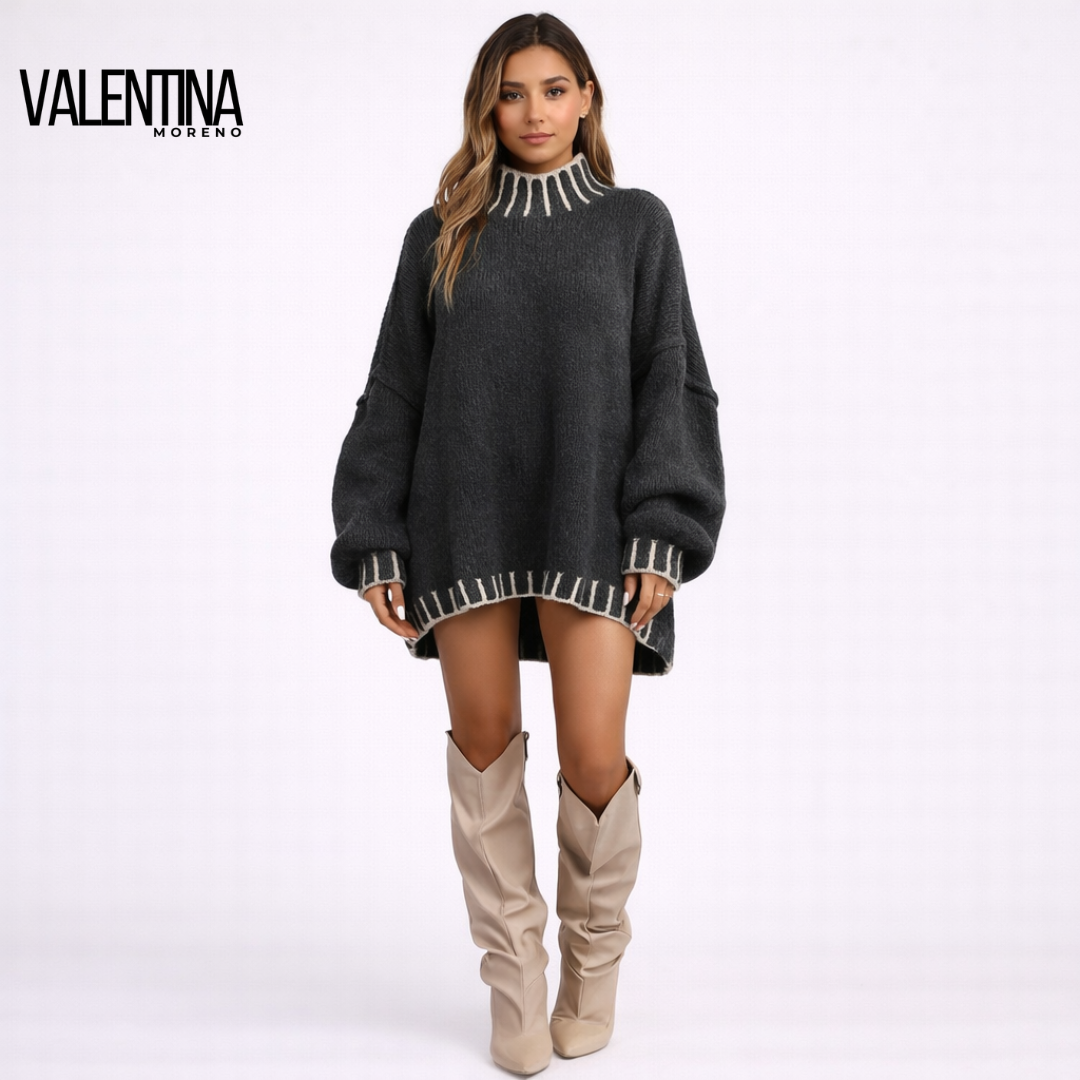 SARA™ | Jersey oversize de punto suave