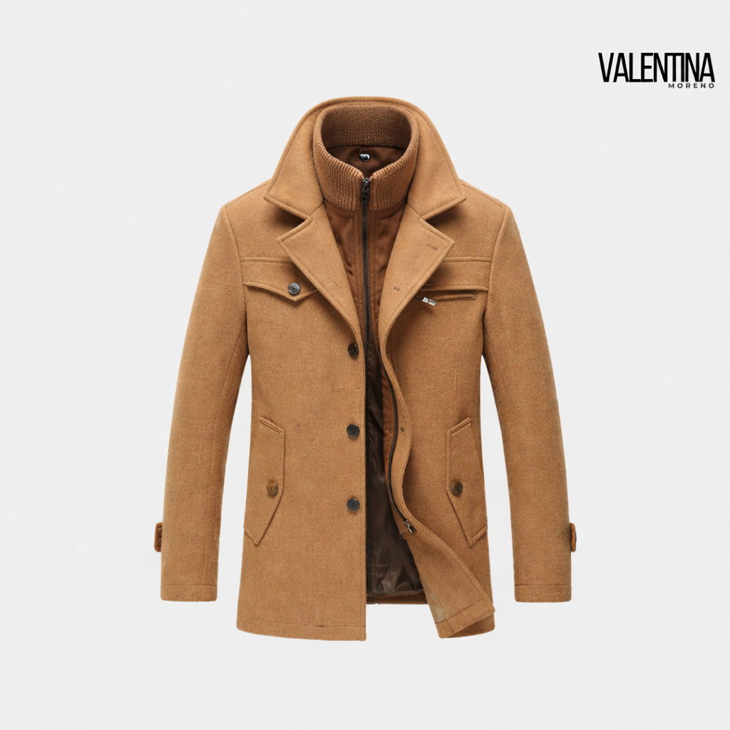 ANDRÉS™  | Abrigo clásico estilo chaquetón.